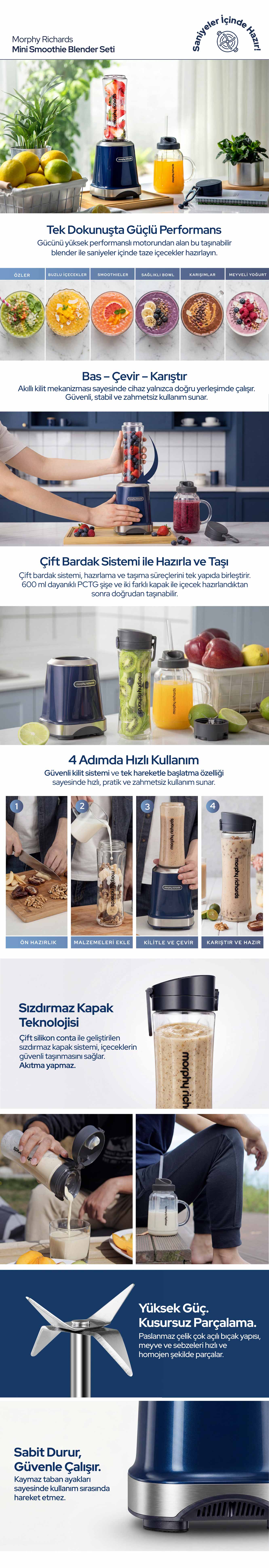 Mini Smoothie Blender