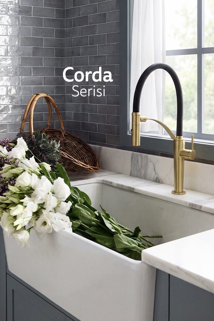 CORDA 2 Akışlı Eviye Bataryası