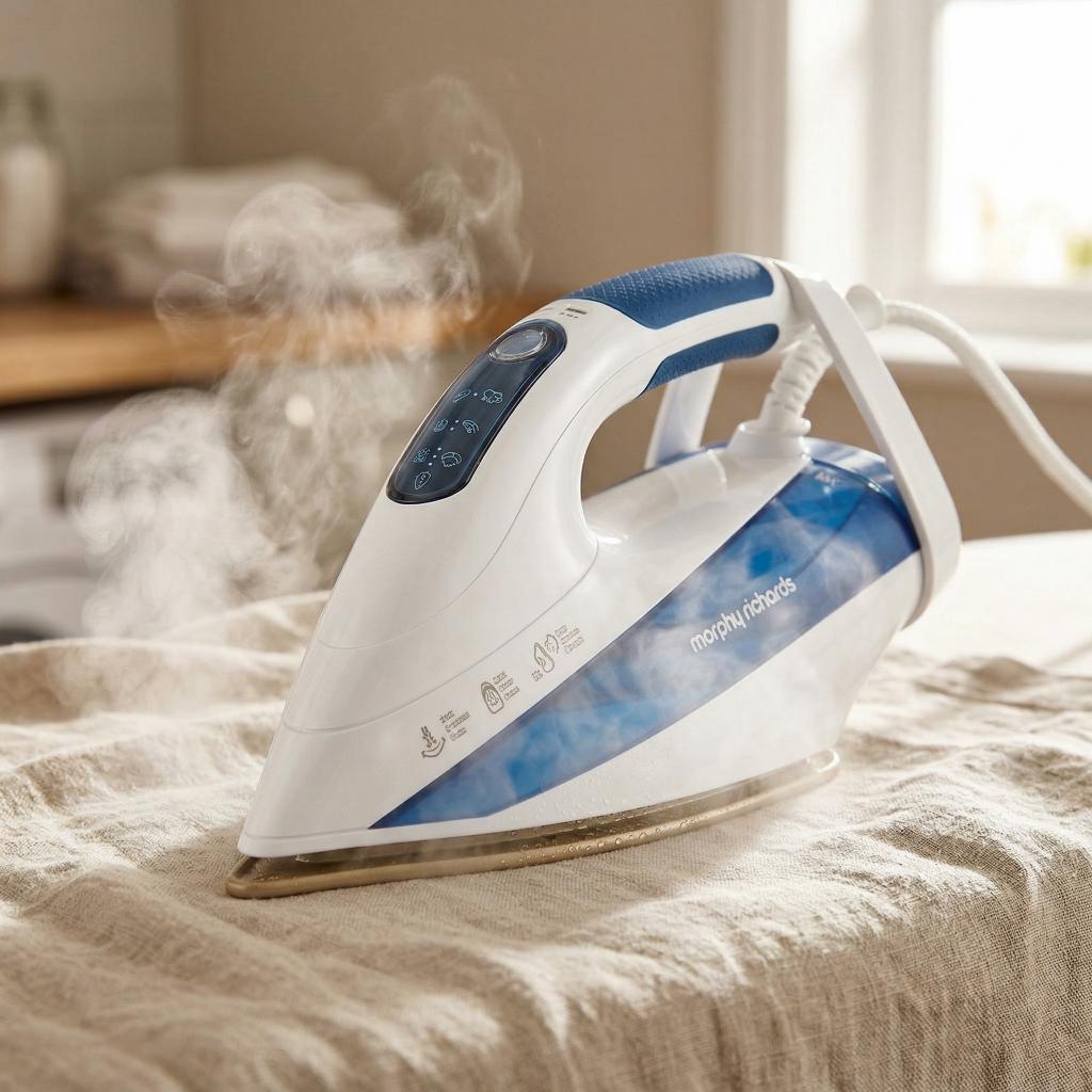 2800W Güçlü Buharlı Ütü - Mavi/Beyaz