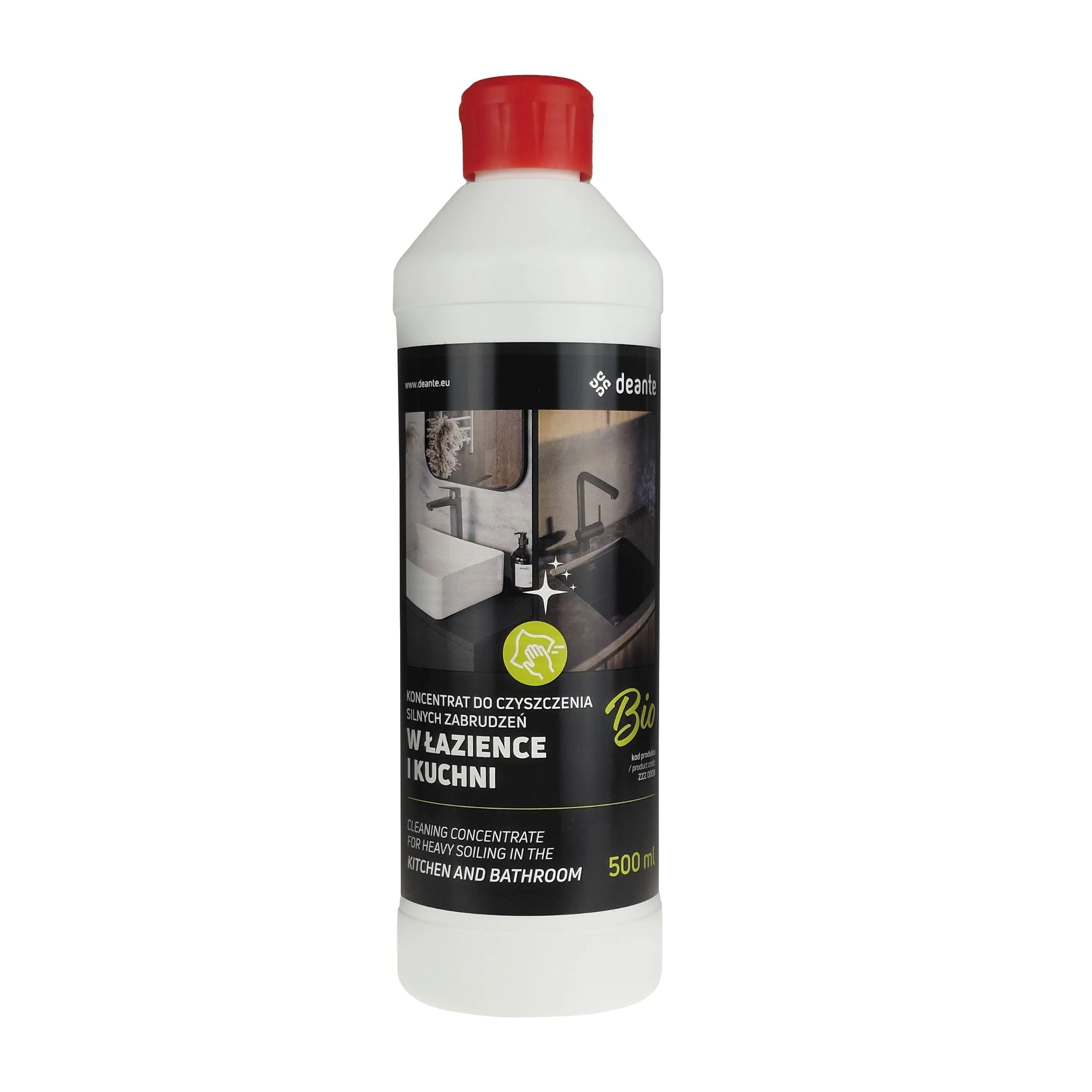 Banyo ve Mutfak Aksesuarları için Konsantre Güçlü Yüzey Temizleyici – 500 ml